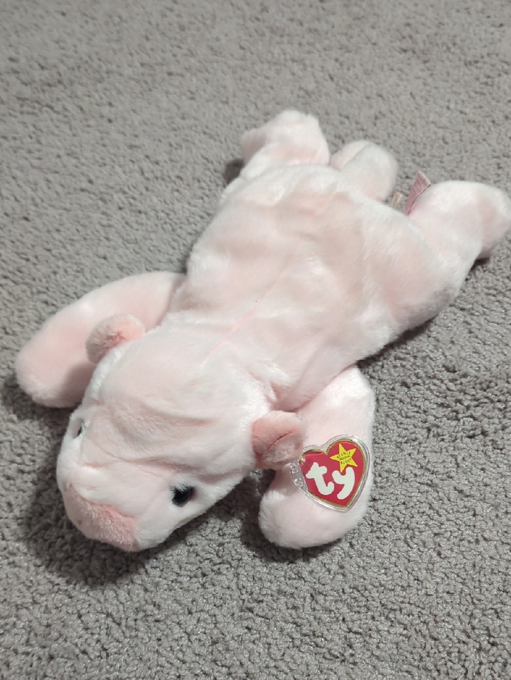 Vintage Ty Beanie Buddy, Squealer.